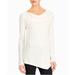 Lauren Ralph Lauren Cream Relaxed-Fit Boat Neck Sweater